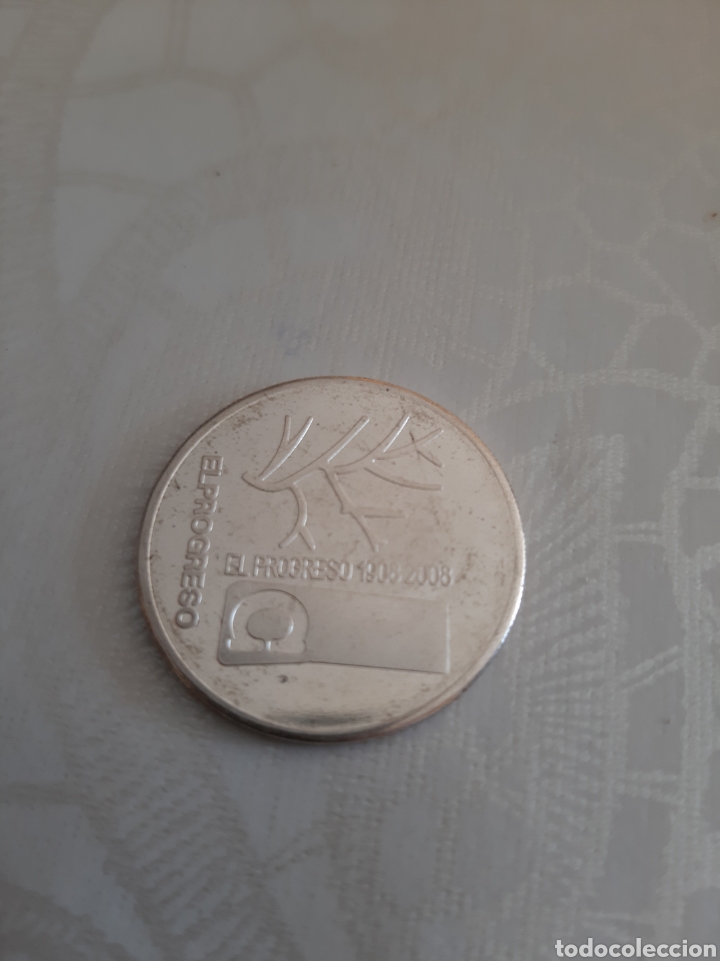 Medallas tem&aacute;ticas: VISITA REAL EL PROGRESO MEDALLA 2008 - Foto 2