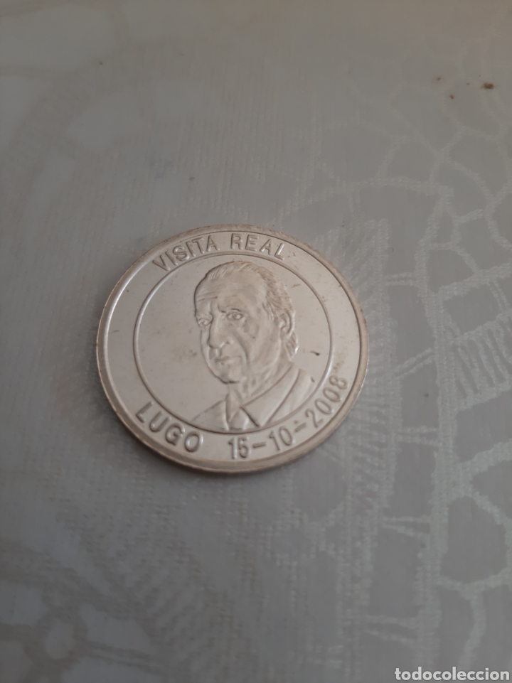 Medallas tem&aacute;ticas: VISITA REAL EL PROGRESO MEDALLA 2008 - Foto 1