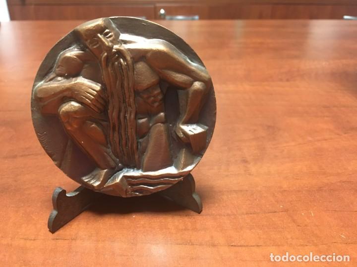 Medalhas tem&aacute;ticas: MEDALLA COBRE FNMT RIO EBRO - SERIE RIOS DE ESPA&Ntilde;A