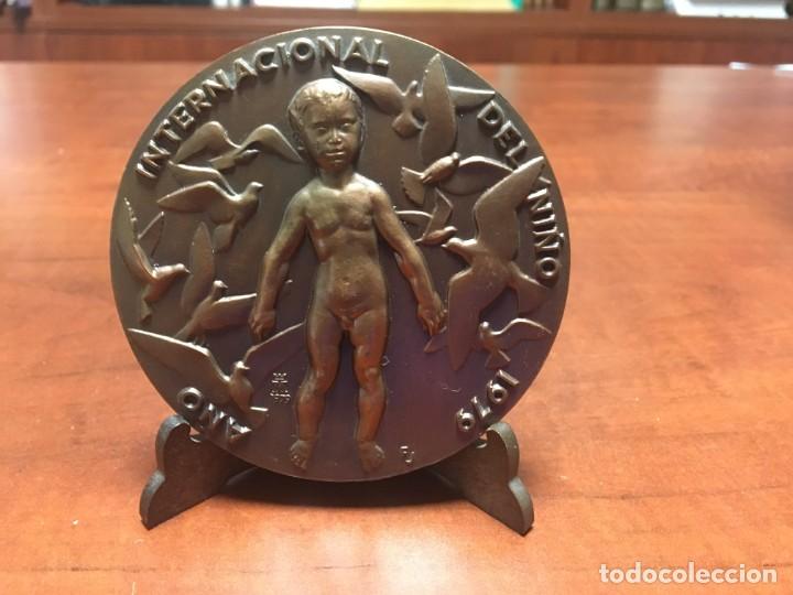Medalhas tem&aacute;ticas: MEDALLA COBRE FNMT A&Ntilde;O INTERNACIONAL DEL NI&Ntilde;O 1979