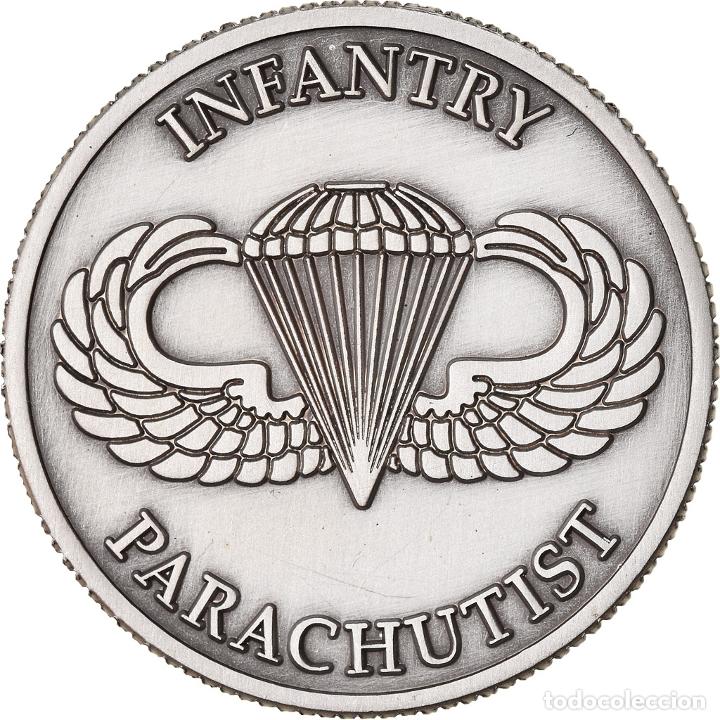 Thematic medals: [#788463] Estados Unidos de Am&eacute;rica, medalla, United states army - Infantry parachtist