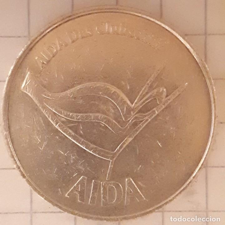 Medallas tem&aacute;ticas: FICHA TOKEN DE CRUCEROS AIDA - Foto 2