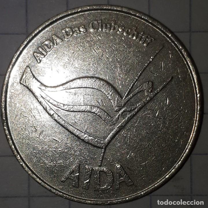 Medallas tem&aacute;ticas: FICHA TOKEN DE CRUCEROS AIDA - Foto 4