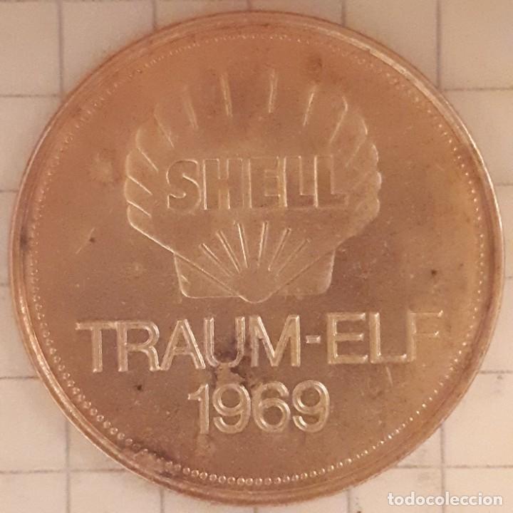 Medallas tem&aacute;ticas: FICHA TOKEN DE SHELL 1969 - HORST DIETER HOTTGES - Foto 1