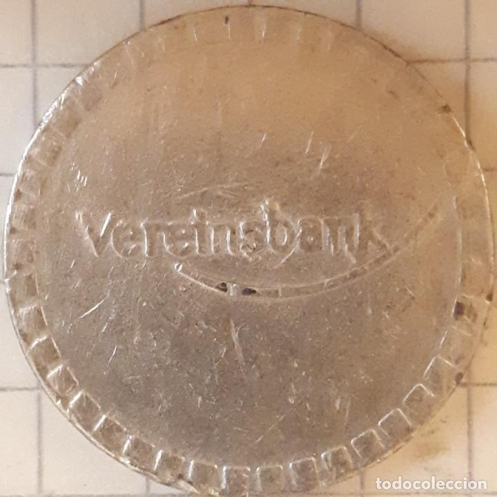Medallas tem&aacute;ticas: FICHA TOKEN DE 1996 A IDENTIFICAR - Foto 2