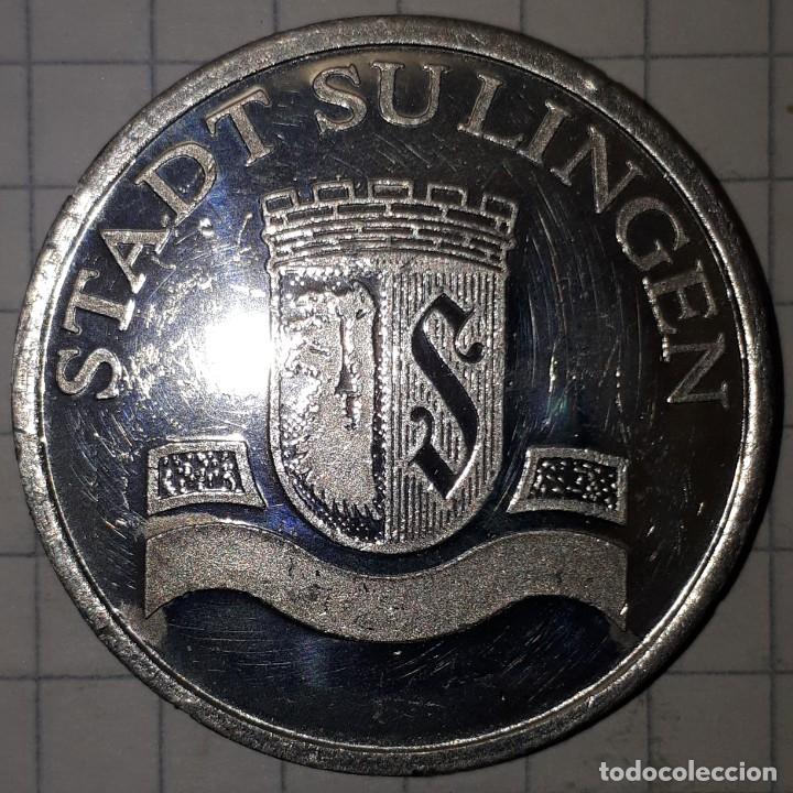Medallas tem&aacute;ticas: MEDALLA DE LA CIUDAD DE SULINGEN - Foto 4