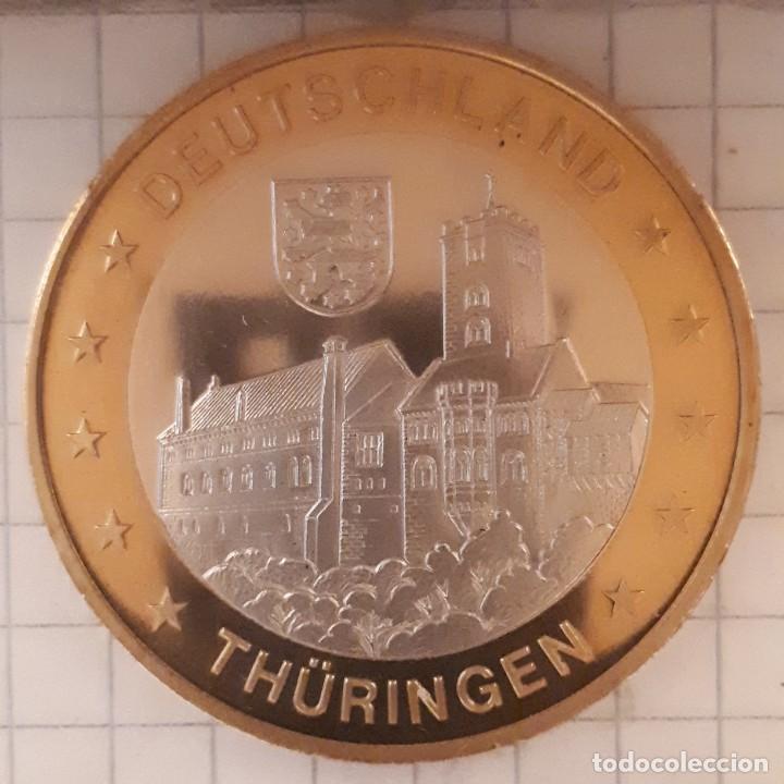 Medallas tem&aacute;ticas: MEDALLA SOUVENIR DE THURINGEN - Foto 1