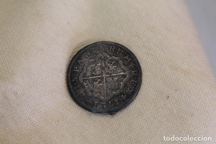 Medalhas tem&aacute;ticas: COLECCION ORTIZ - LAS MONEDAS DE LOS BORBONES SERIE I FELIPE V 1721 2 REALES