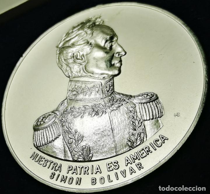 Medalhas tem&aacute;ticas: MEDALLA DEL SESQUICENTENARIO DEL CONGRESO ANFICTI&Oacute;NICO DE PANAM&Aacute; 1976. SIM&Oacute;N BOLIVAR.