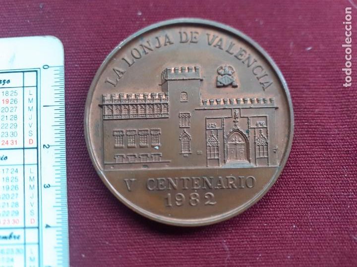 Medallas tem&aacute;ticas: Lonja de Valencia 1982. Medalla numerada - Foto 1