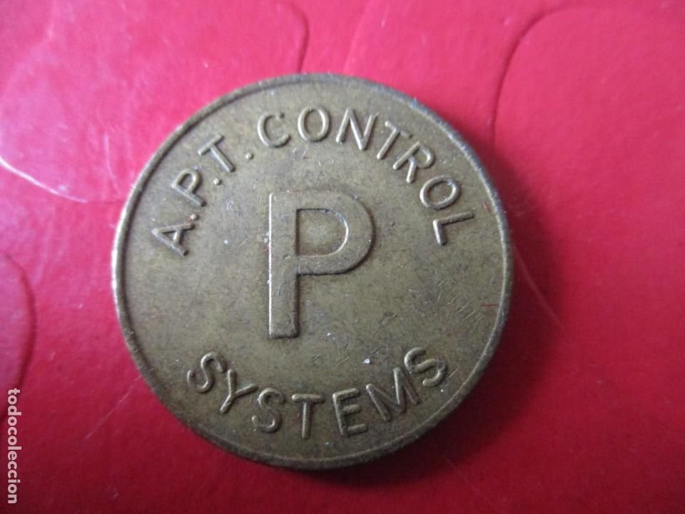 Medallas tem&aacute;ticas: Ficha P  a.p.t. control sistems - Foto 2