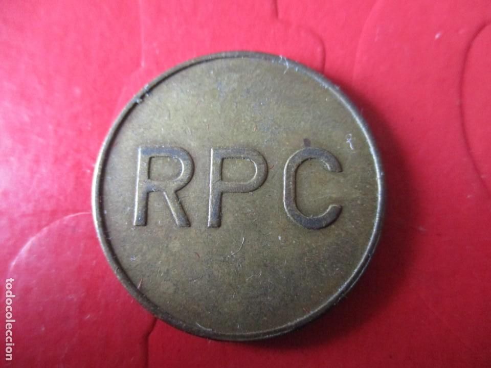 Medallas tem&aacute;ticas: Ficha moneda RPC - Foto 2