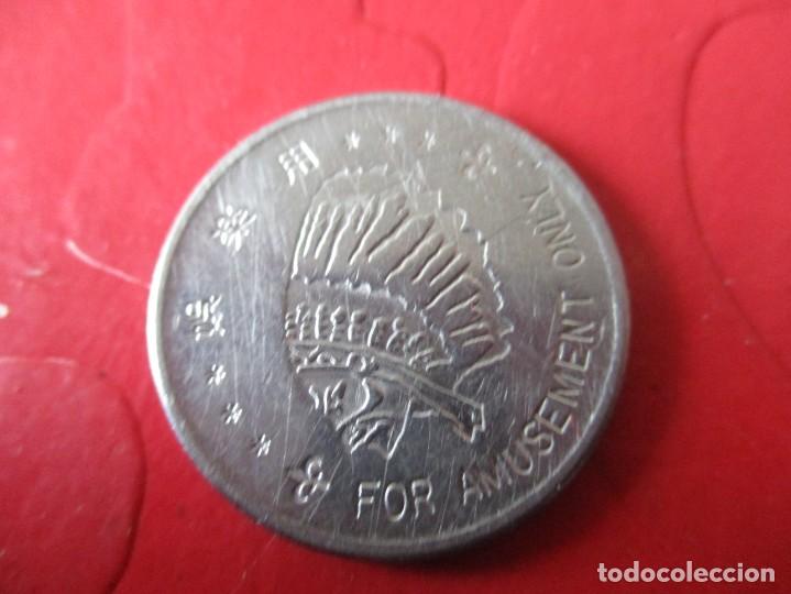 Medallas tem&aacute;ticas: Ficha. solo para diversi&oacute;n