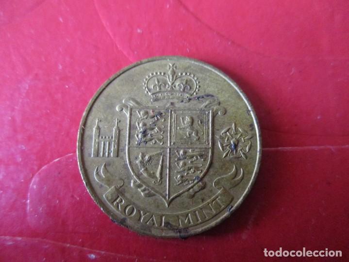 Medallas tem&aacute;ticas: Ficha de la Royal Mint. Inglaterra - Foto 1