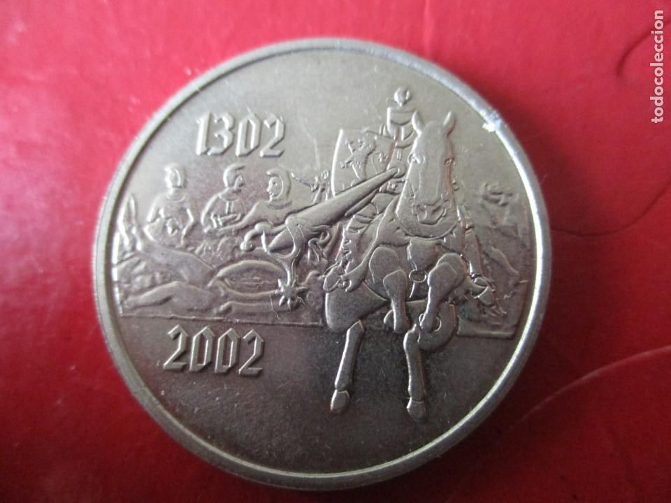 Medallas tem&aacute;ticas: Medalla Perons D&ouml;r Ulden Sporenslag 1302/2002