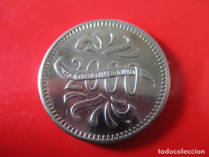 Medallas tem&aacute;ticas: Ficha milenium 2000. Henry Ford - Foto 2