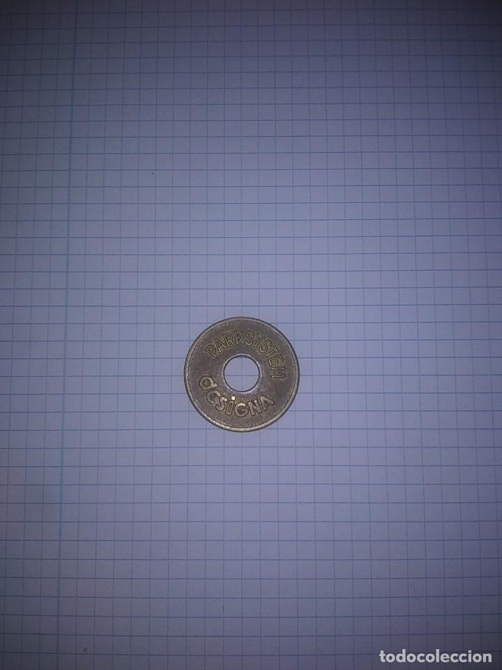 Medallas tem&aacute;ticas: Fichas de parking - Foto 2