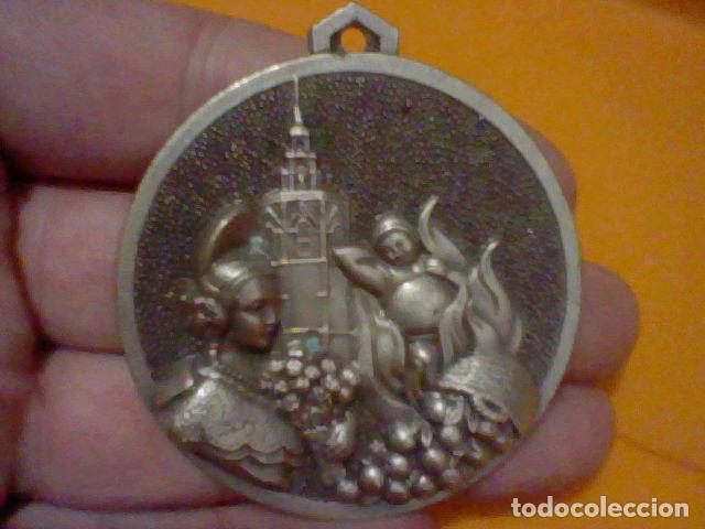 Medallas tem&aacute;ticas: PAELLAS 1981 CONCURSO PAELLES PL MONSEN MILA MEDALLA 2&ordm; PREMIO 6 CMS FALLERA FALLA