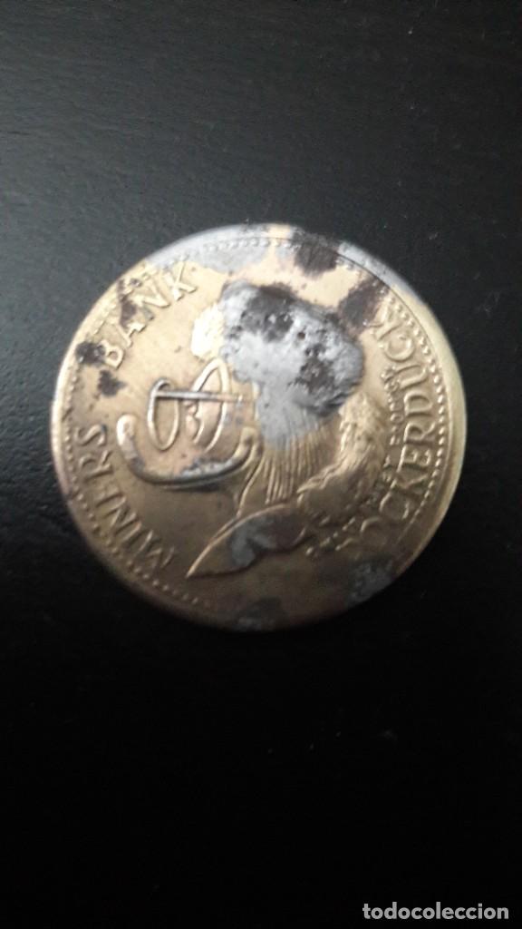 Medallas tem&aacute;ticas: Moneda Disney Rockerduck - Foto 2