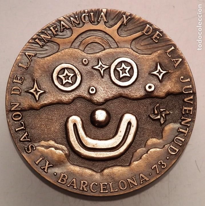 Medallas tem&aacute;ticas: MEDALLA XI SAL&Oacute;N DE LA INFANCIA Y DE LA JUVENTUD BARCELONA 1973