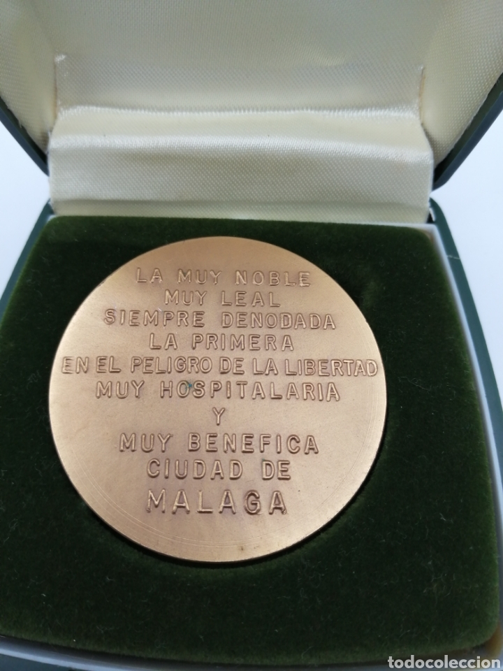 Medallas tem&aacute;ticas: Medalla Ayuntamiento de M&aacute;laga - Foto 3