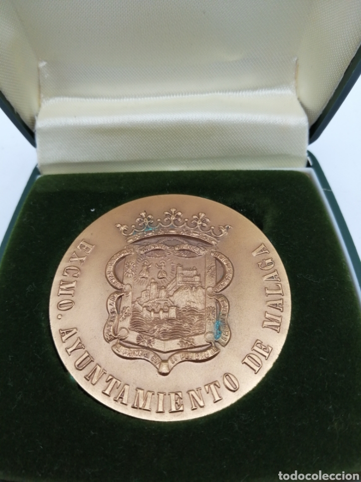 Medallas tem&aacute;ticas: Medalla Ayuntamiento de M&aacute;laga - Foto 1