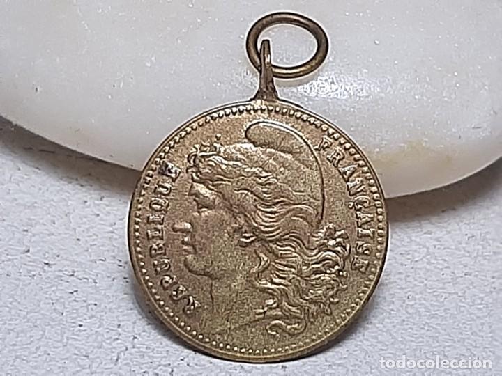 Medallas tem&aacute;ticas: ANTIGUA MEDALLA REPUBLICA FRANCESA - LIBERTAD - IGUALDAD Y FRATERNIDAD - A&Ntilde;O 1910 TERCERA REPUBLICA