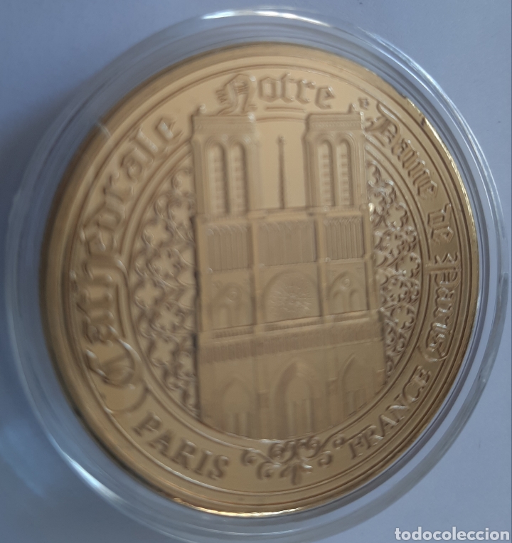 Medallas tem&aacute;ticas: Moneda monumentos de Par&iacute;s. - Foto 1