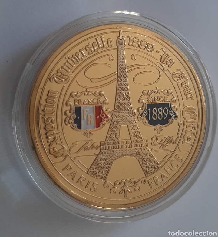 Medallas tem&aacute;ticas: Moneda monumentos de Par&iacute;s - Foto 1