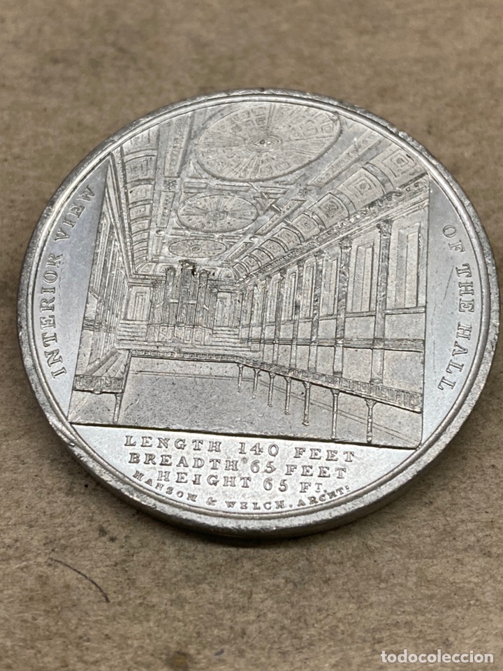 Medallas tem&aacute;ticas: Medalla Birmingham Town hall - Foto 3