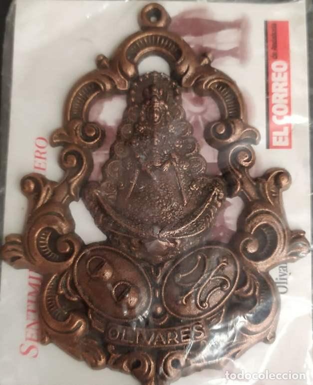 Thematic medals: MEDALLA SENTIMIENTO ROCIERO. OLIVARES. EL CORREO. MEDALLA-228