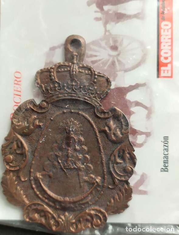 Thematic medals: MEDALLA SENTIMIENTO ROCIERO. BENACAZ&Oacute;N. EL CORREO. MEDALLA-237