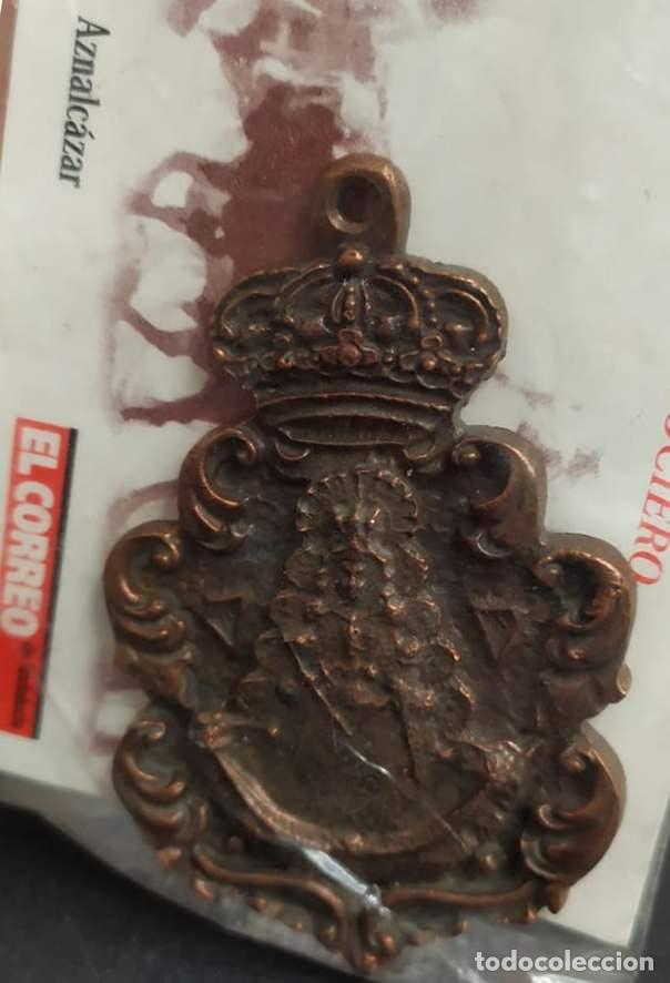 M&eacute;dailles th&eacute;matiques: MEDALLA SENTIMIENTO ROCIERO. AZNALC&Aacute;ZAR. EL CORREO. MEDALLA-242