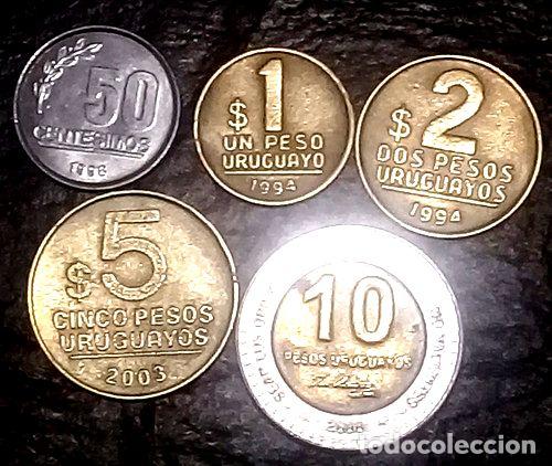 Medallas tem&aacute;ticas: monedas de uruguay aluminio bronce - Foto 1