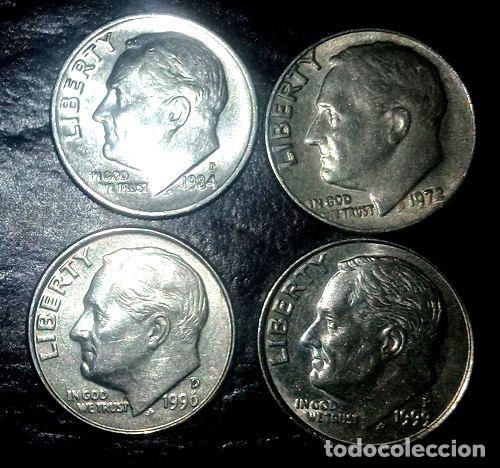 Medallas tem&aacute;ticas: monedas de estados unidos 1 dime - Foto 1