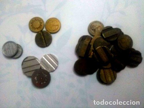 M&eacute;dailles th&eacute;matiques: monedas cospel de telefono y subte antiguas unitario