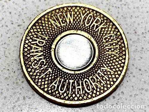 M&eacute;dailles th&eacute;matiques: token nueva york city transit authority