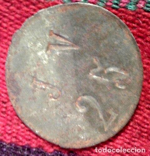 M&eacute;dailles th&eacute;matiques: antigua ficha moneda esquila estancia 25 vellones oveja