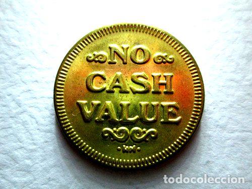 M&eacute;dailles th&eacute;matiques: no cash value token vieja ficha juegos usa aguila boedo