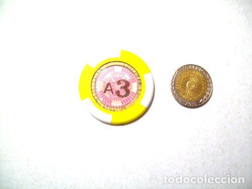 Medalhas tem&aacute;ticas: ficha casinos nacionales