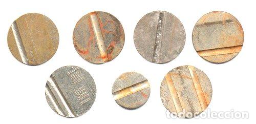 Medalhas tem&aacute;ticas: 7 cospeles de jueguitos