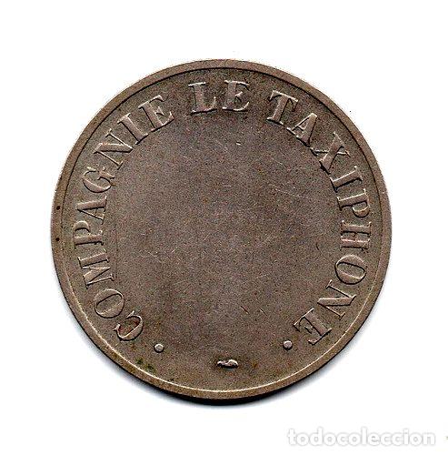 Medallas tem&aacute;ticas: ficha compagne le taxiphone francia - Foto 1