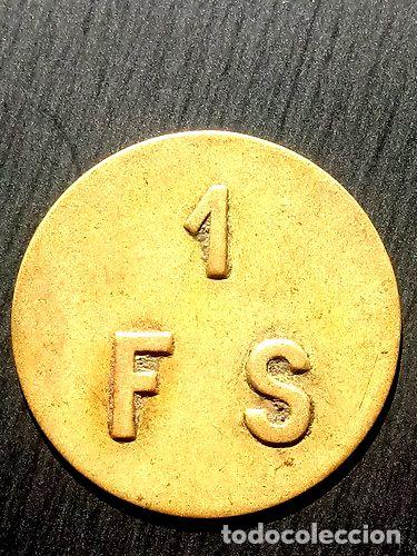 Medallas tem&aacute;ticas: lata de esquila estancia florencio sierra
