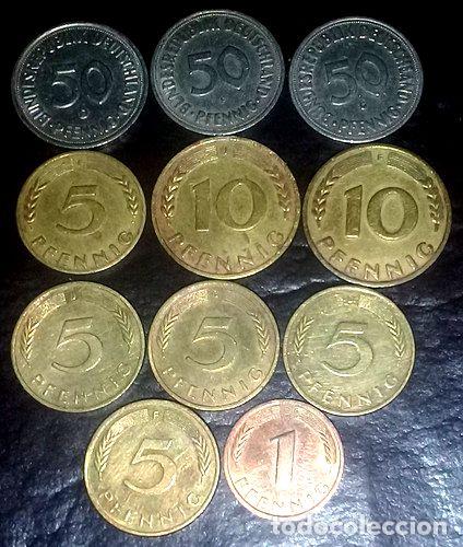 Medallas tem&aacute;ticas: alemania monedas pfennig - Foto 1