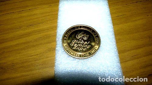 Medalhas tem&aacute;ticas: ficha las vegas global gaming expo 2012