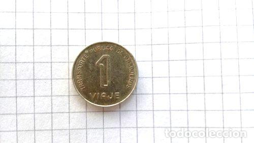 Medallas tem&aacute;ticas: ficha transporte urbano de pasajerosmunicipalidad posadas