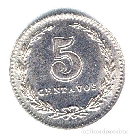 Medallas tem&aacute;ticas: 5 centavos de 1936 var cr est dera de rep y cuello sc