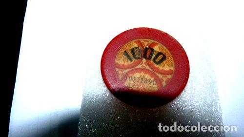 Medallas tem&aacute;ticas: ficha de 1000 pesos