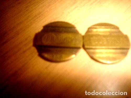 Medallas tem&aacute;ticas: 2 fichas cospeles telefono entel numeros 368412