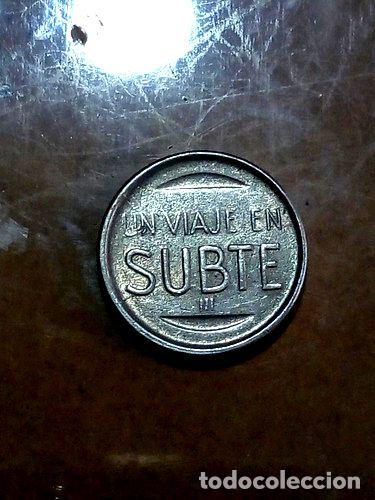 Medallas tem&aacute;ticas: cospel antiguo de subterraneo